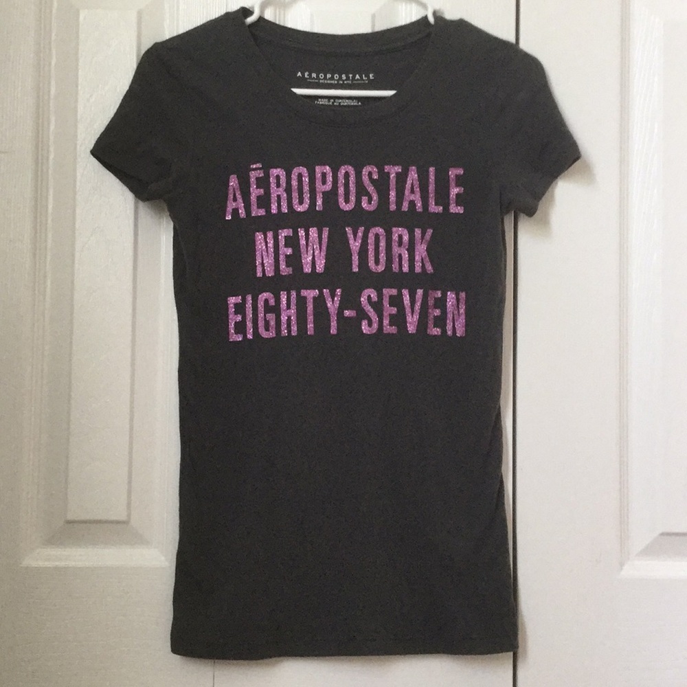 Girls Aeropostale short sleeve shirt